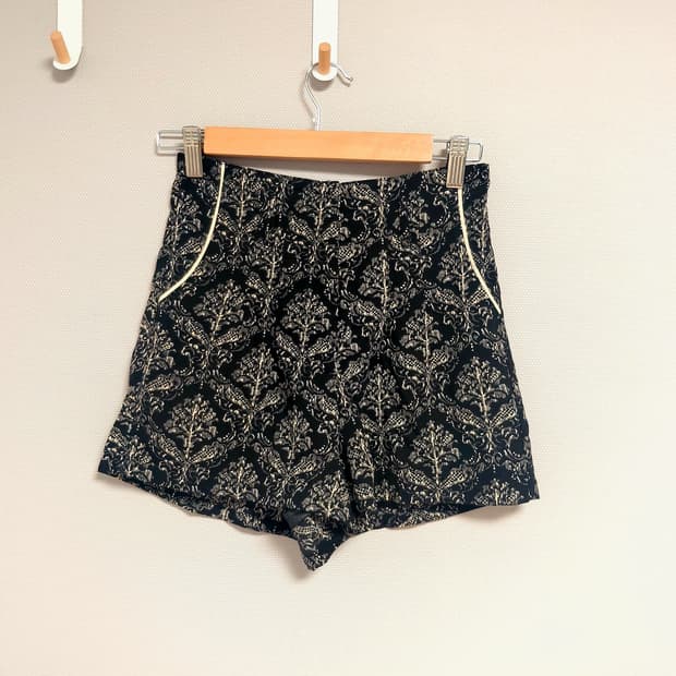 빈티지패턴 반바지