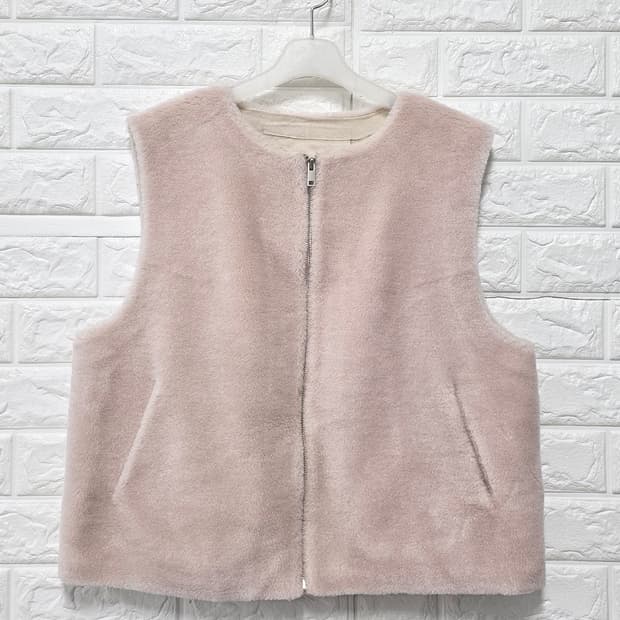 택포_ EURO COLLECTION 양모 조끼 L