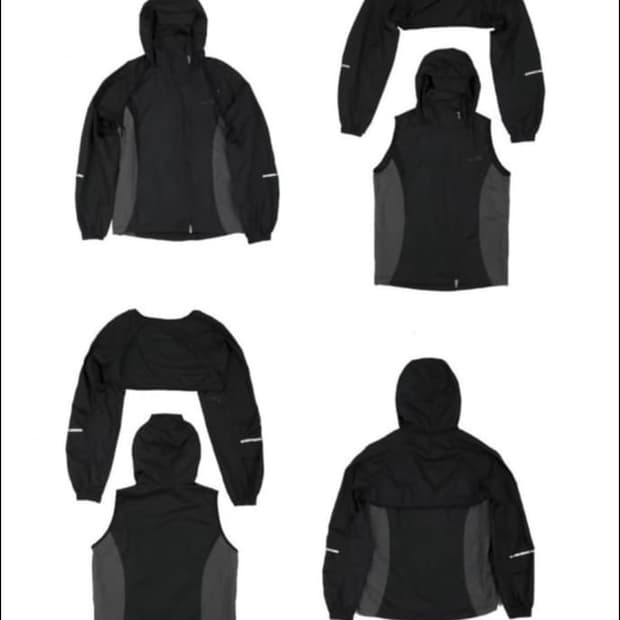 오호스 세퍼러블 윈드브레이커 바람막이