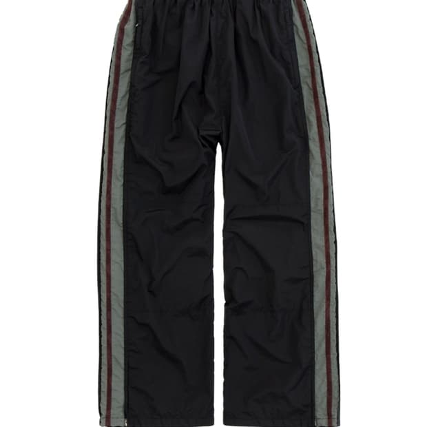 [3] 폴리테루 올드 스쿨 트랙 팬츠 블랙/세이지