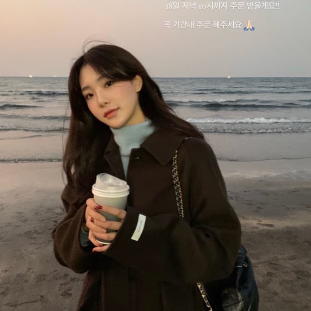 온드민 핸드메이드 코트