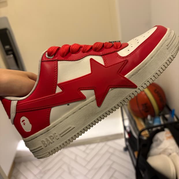 베이프스타 bape sta 레드 240