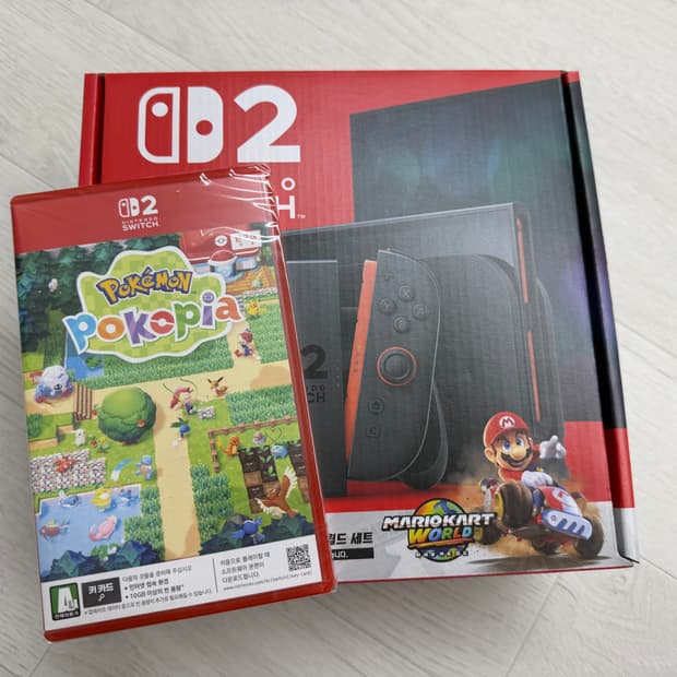 닌텐도 스위치2 마리오 카트 월드 세트 + 포코피아