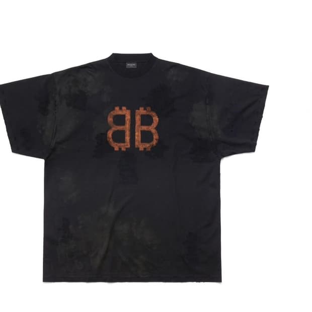 발렌시아가 크립토 반팔 팝니다