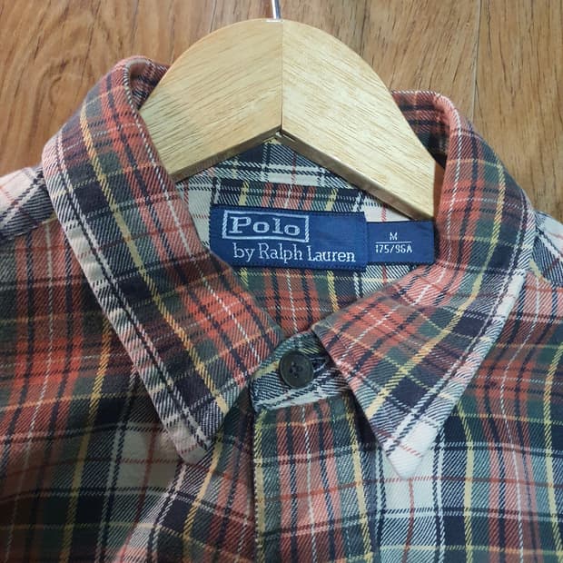 폴로 체크셔츠 