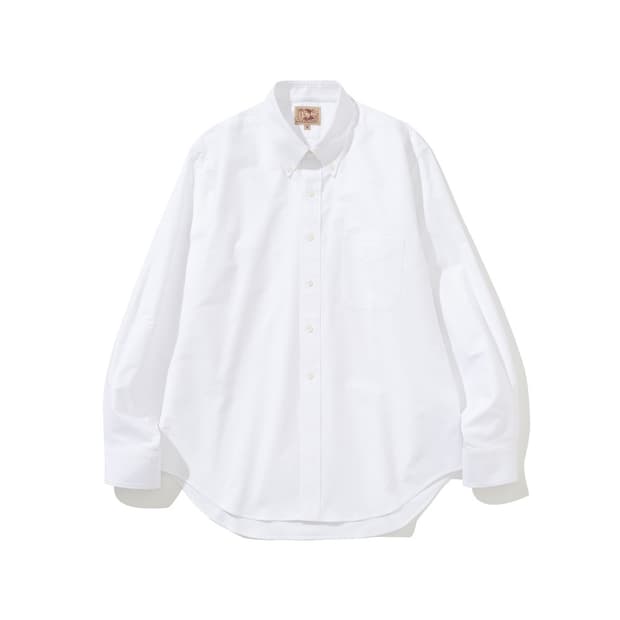 리넥츠 화이트 옥스포드 셔츠