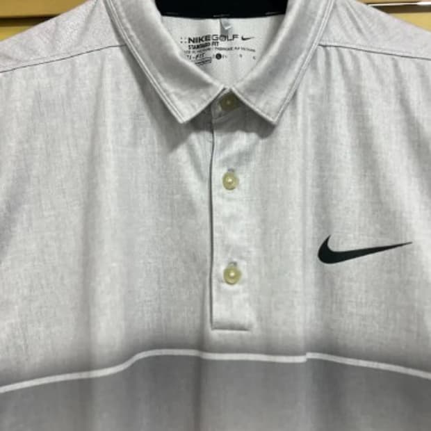 나이키골프 남성 카라반팔티셔츠 L