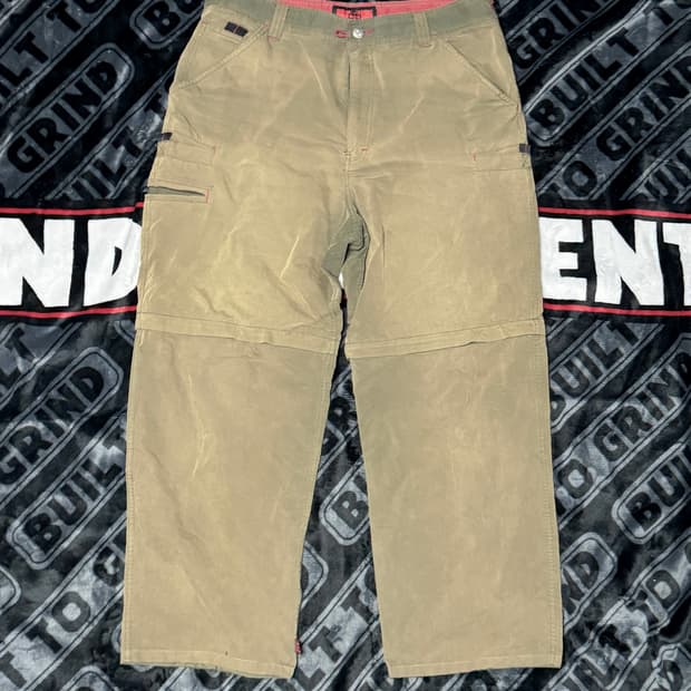 인디펜던트 트럭 컴퍼니 카고 컨버터블 팬츠 올리브
