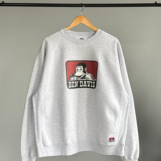 [XL]벤 데이비스 BEN DAVIS 프린팅 맨투맨