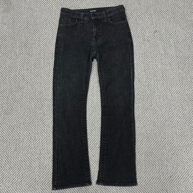 트루릴리전 흑청 로우라이즈 팬츠 v0741