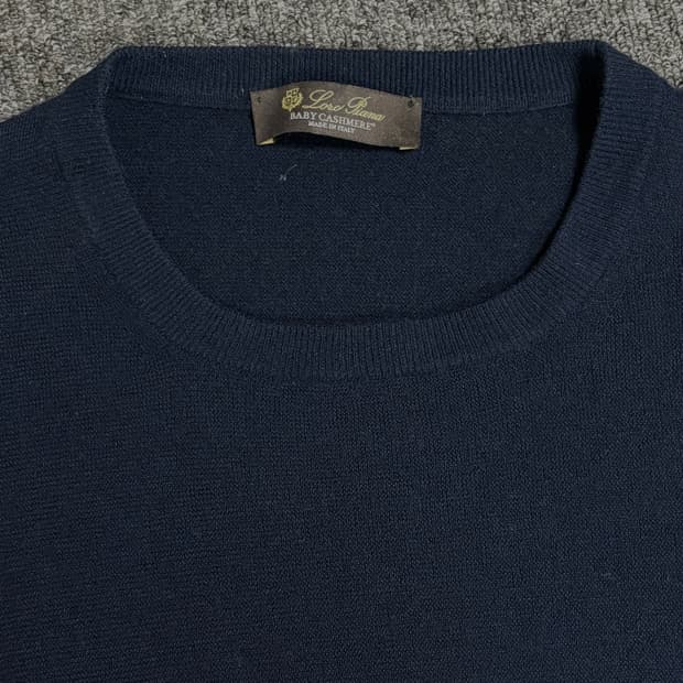 로로피아나 베이비 캐시미어 니트 네이비 사이즈 62