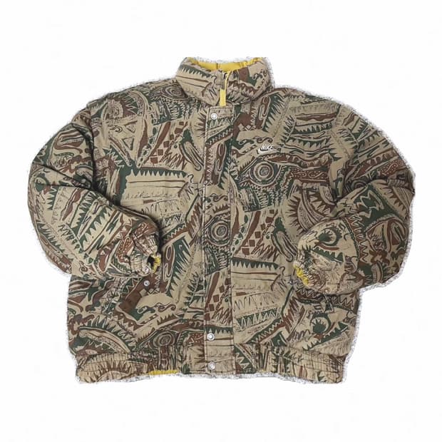 90's Nike 삼나스포츠 리버시블 패딩 (105)