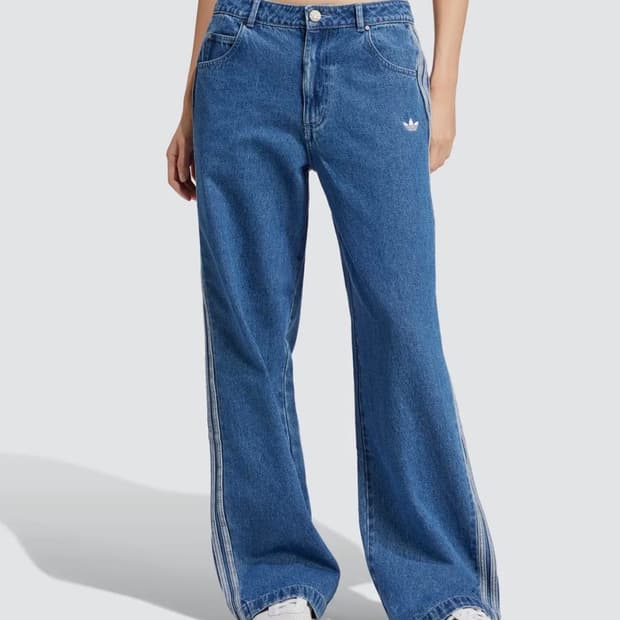 아디다스 데님 팬츠 (인디고 블루 )