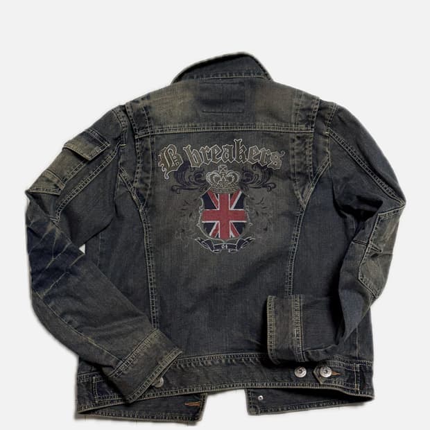 트러커 데님 자켓 