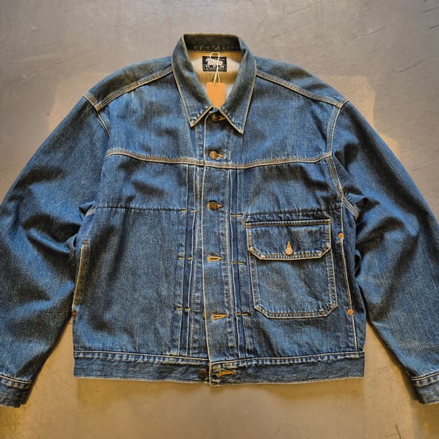 90s H.F.M 1세대 타입 데님 자켓