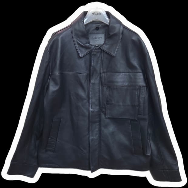 남 77 가넷옴므 A급 가죽 자켓 