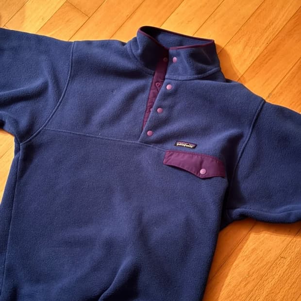 파타고니아 신칠라 풀오버 슈페리어 블루 s