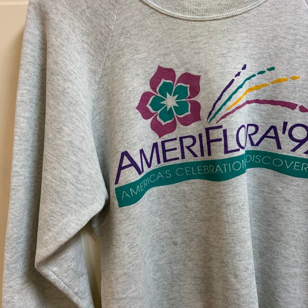 90s 후르츠오브더룸 50/50 스웻셔츠