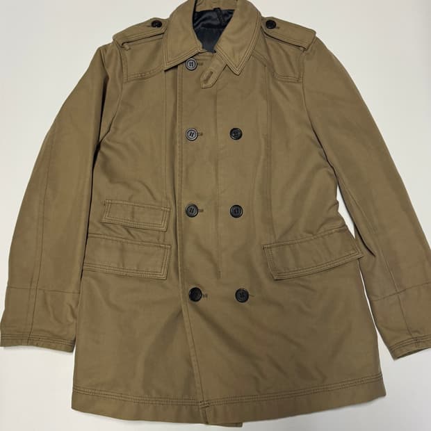 자라 ZARA US 더블 트렌치 숏 코트 자켓 M ~ L