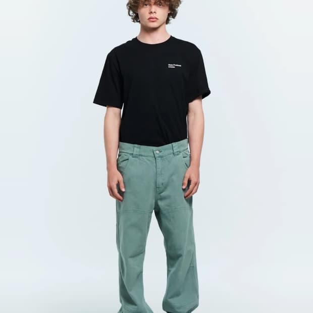 MPa CALF POCKET PANTS (EMERALD)