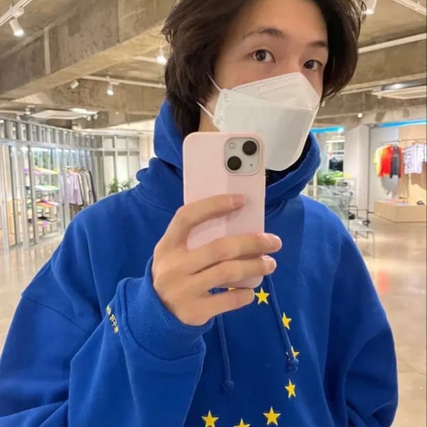 [XL] 수베니어 오피셜 유로 후드 블루 미개봉 새상품