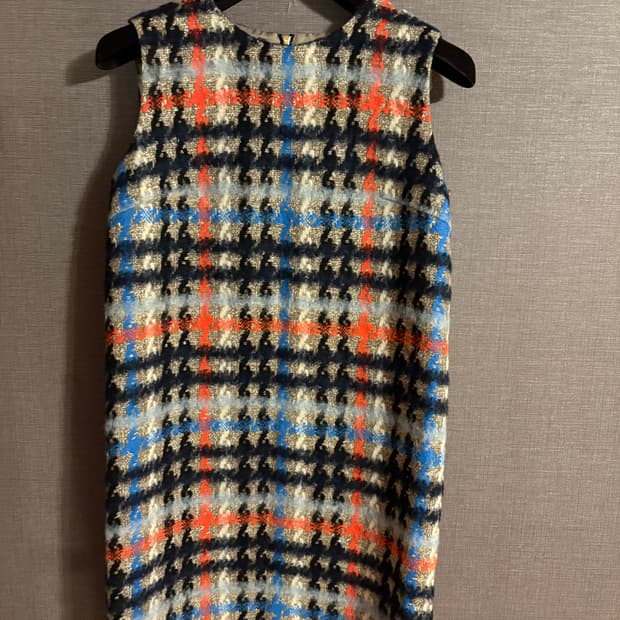 체크 트위드 원피스 JAPAN