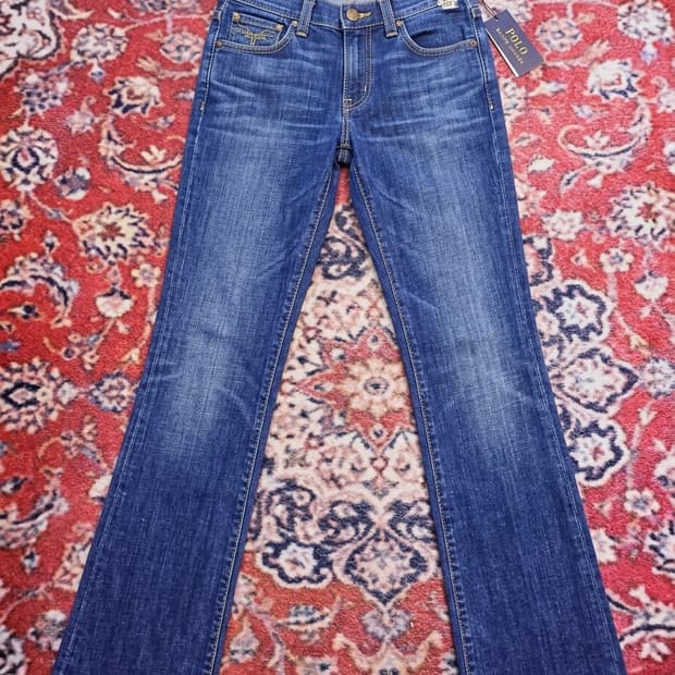랄프 로렌 던가리(Ralph Lauren Dungarees) 부츠커 진