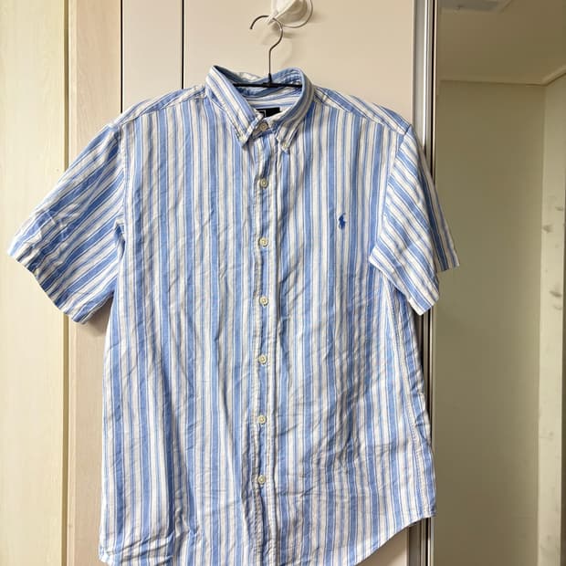 POLO 폴로 스트라이프 반팔 셔츠
