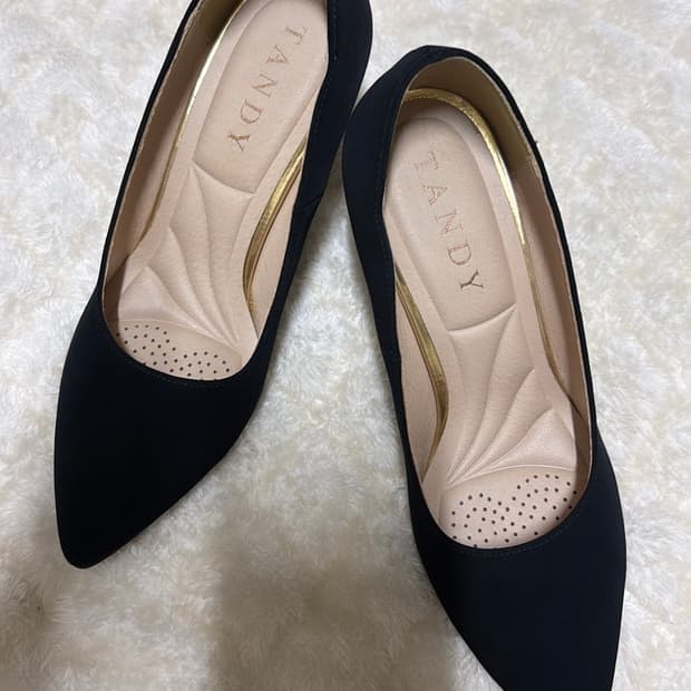 탠디 미셸 by 블랙 펌프스힐 여성 구두 230mm