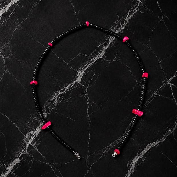 THISTLE – Crimson Noir Necklace 상품이미지1