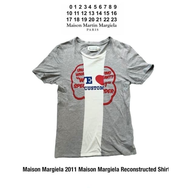 46) margiela Reconstructed Shirt