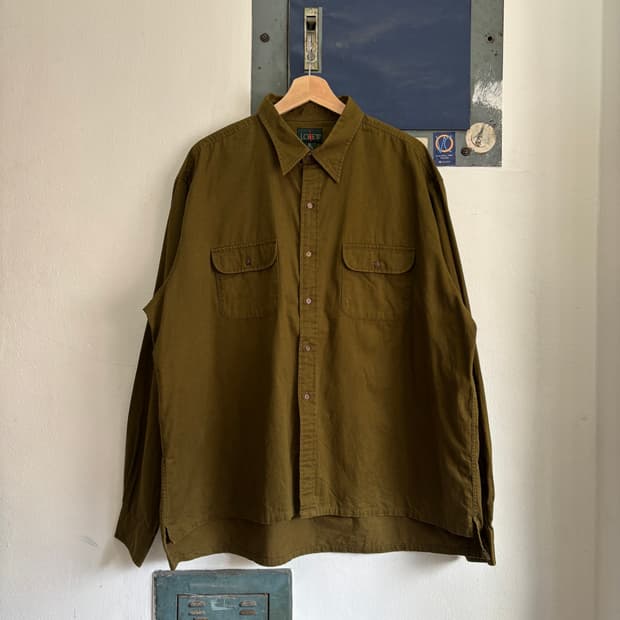 90s J.Crew Safari Shirt