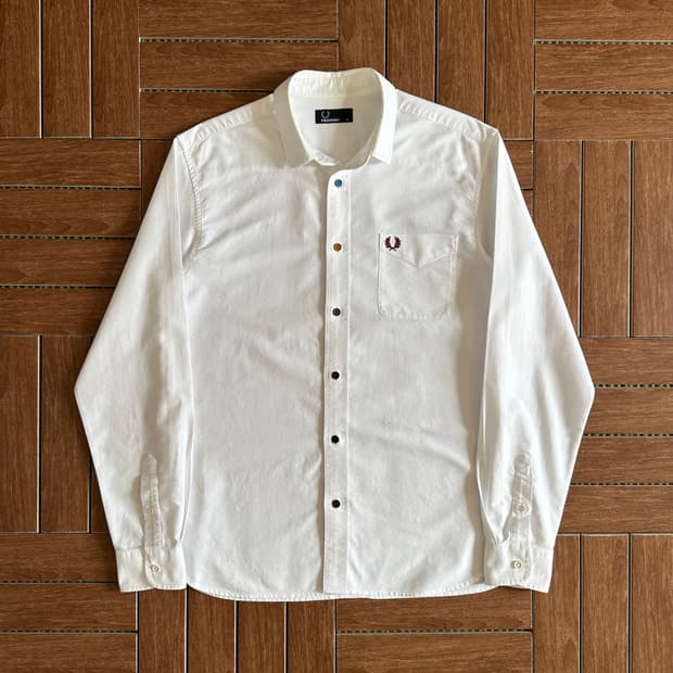 Fred Perry oxford cotton pocket shirts