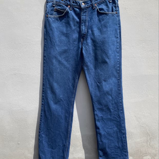 80s Levi’s 517오렌지탭 부츠컷 데님 퍀츠