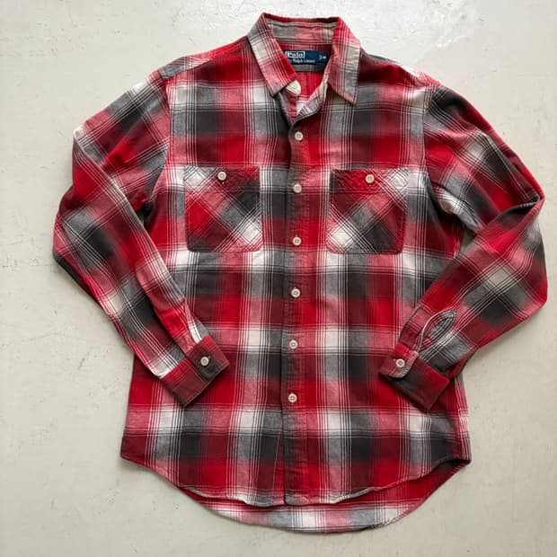 90s  Polo Ralph Lauren Flannel Check