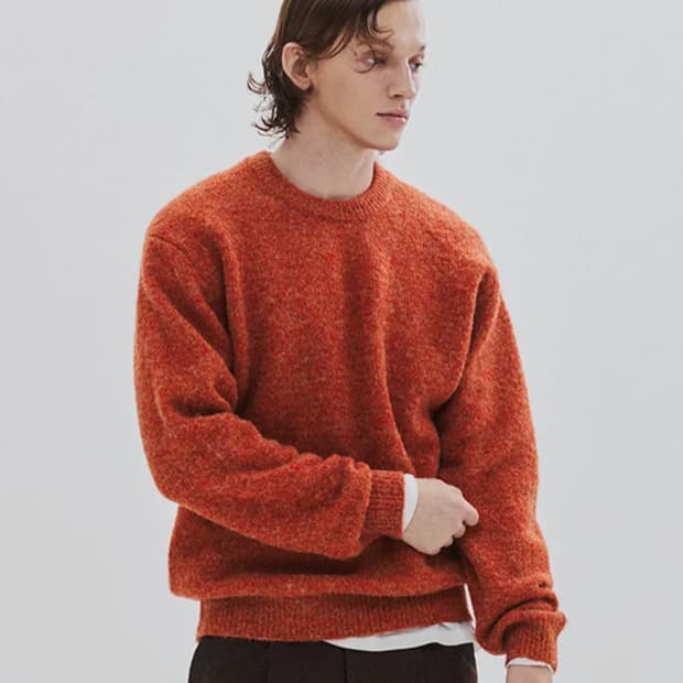 [새상품]르마드 울 오버핏 라운드 니트 3사이즈