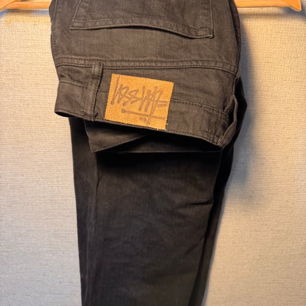 32 스투시 classic OL 블랙 데님