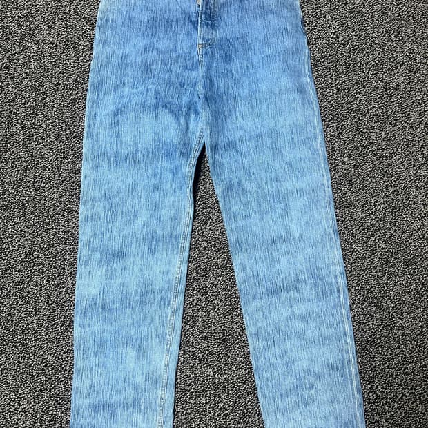 마르지엘라 스티치 콘트라스팅 밴드 스트레이트진 30사이