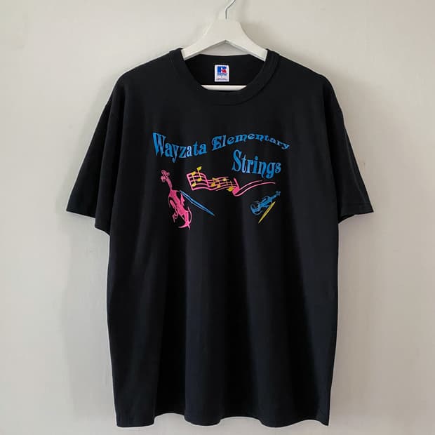 90s 빈티지 러셀 반팔 티셔츠