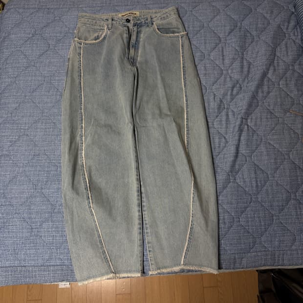 인사일런스 컷오프 데님 M