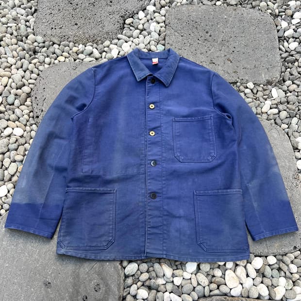 MOLESKIN OLD VINTAGE WASHING 몰스킨프렌치워크자켓