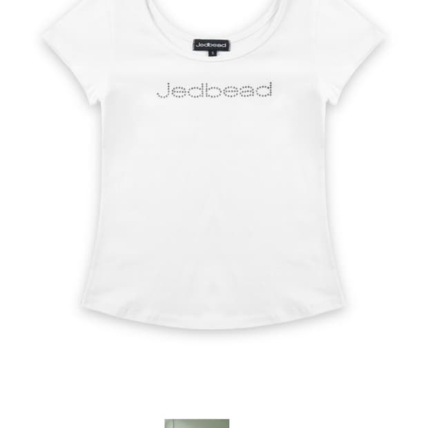 jedbead City Jewelry Scoop Tee [white]