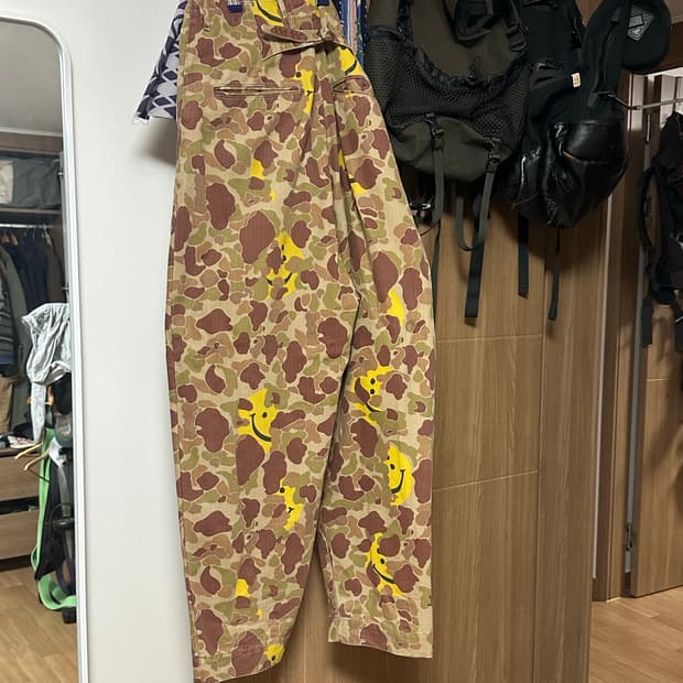 캐피탈 스마일 카모 팬츠 3