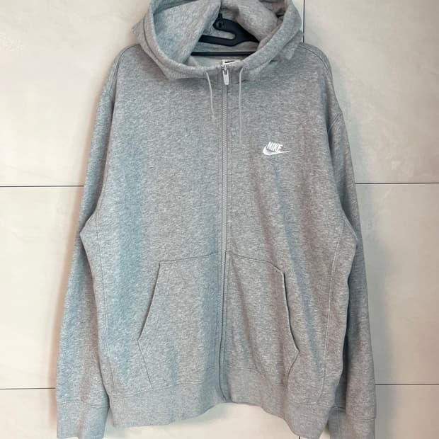 나이키 후드집업 그레이 [XL]
