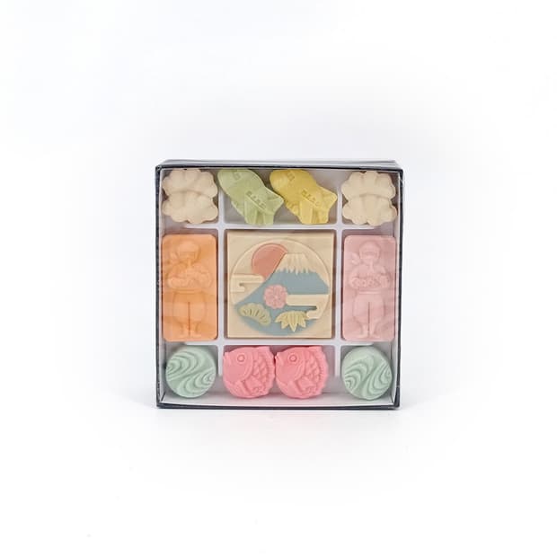 [일본 한정판] 산본당 다도와 잘어울리는 사탕수수를 원료 깨끗하고 순함