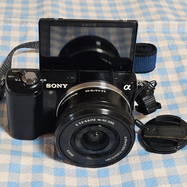소니 a5000 미러리스 카메라