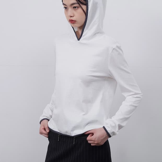 오헤시오 롱 후드 티셔츠