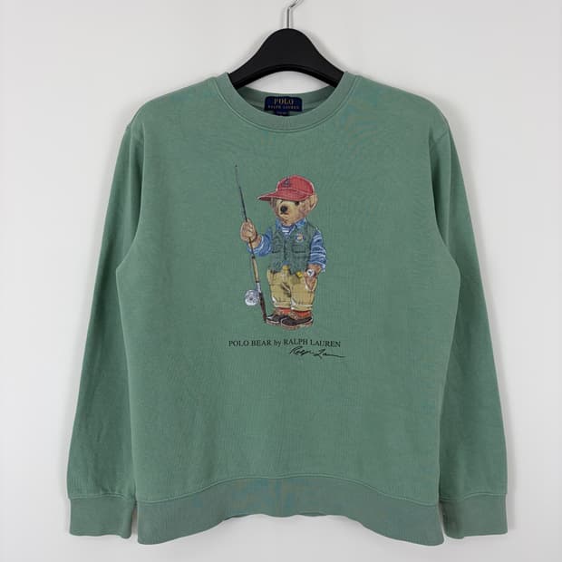 a1) 폴로랄프로렌 폴로베어 맨투맨