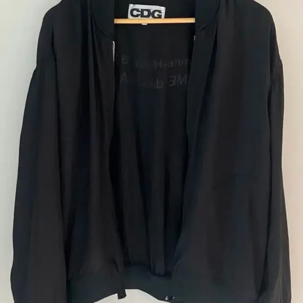 꼼데가르송 스태프 블루종