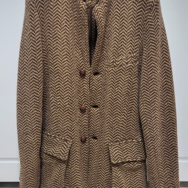 폴로 랄프로렌 알파카헤링본 자켓